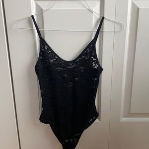Lace body suit